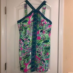 Lilly Pulitzer embroidered shift dress
